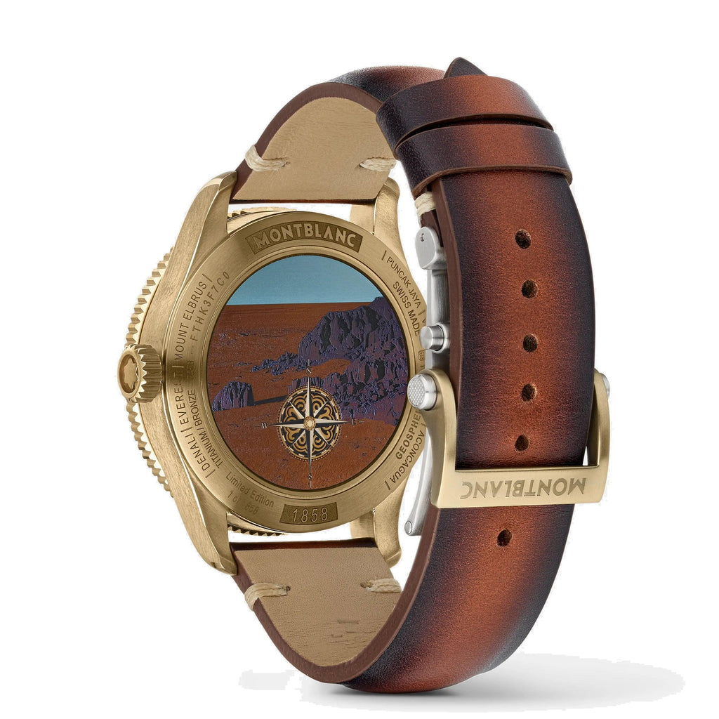 Montblanc orologio uomo Montblanc 1858 Geosphere Edizione Limitata 1858 esemplari 128504