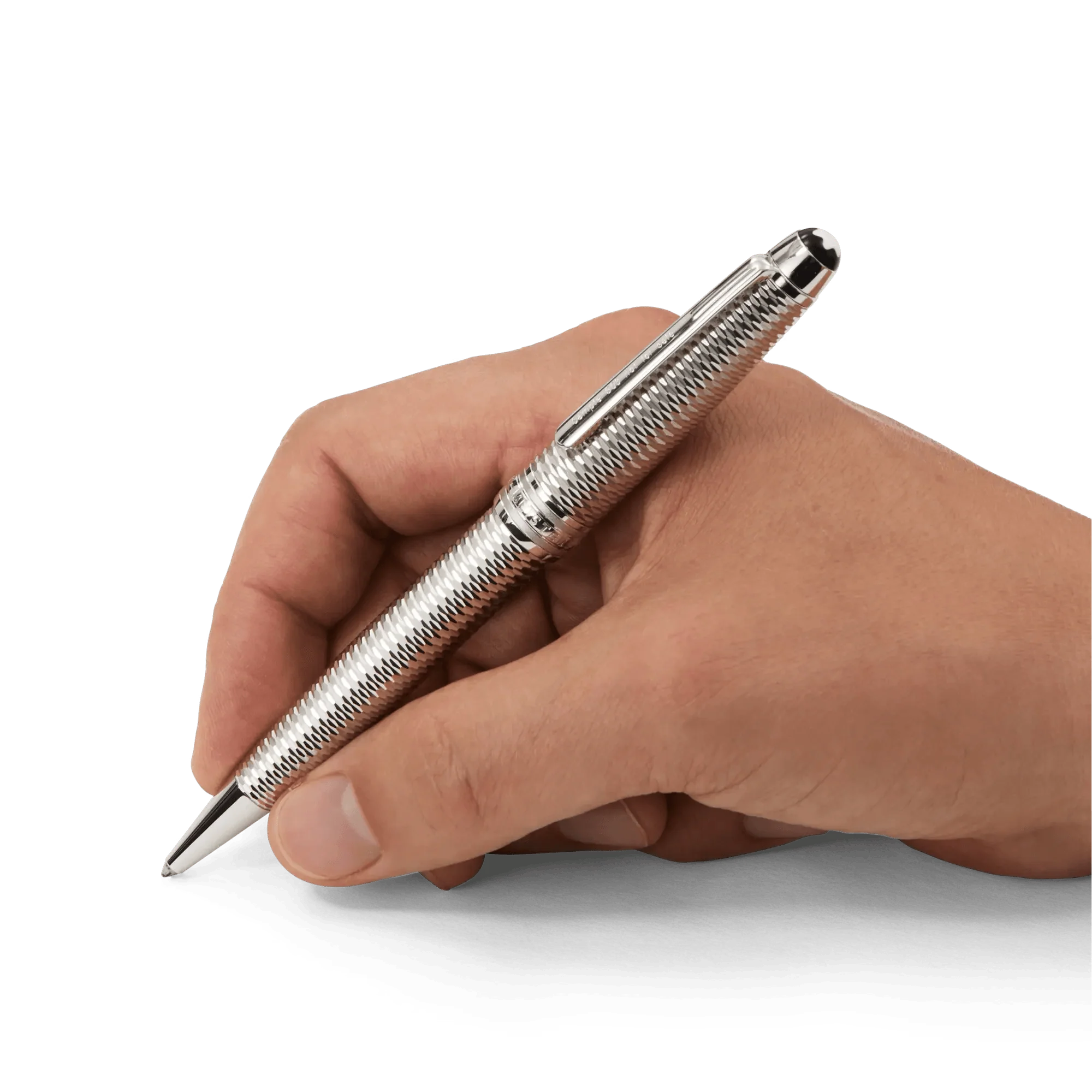 Montblanc penna a sfera Meisterstück Geometry Solitaire Midsize 118099