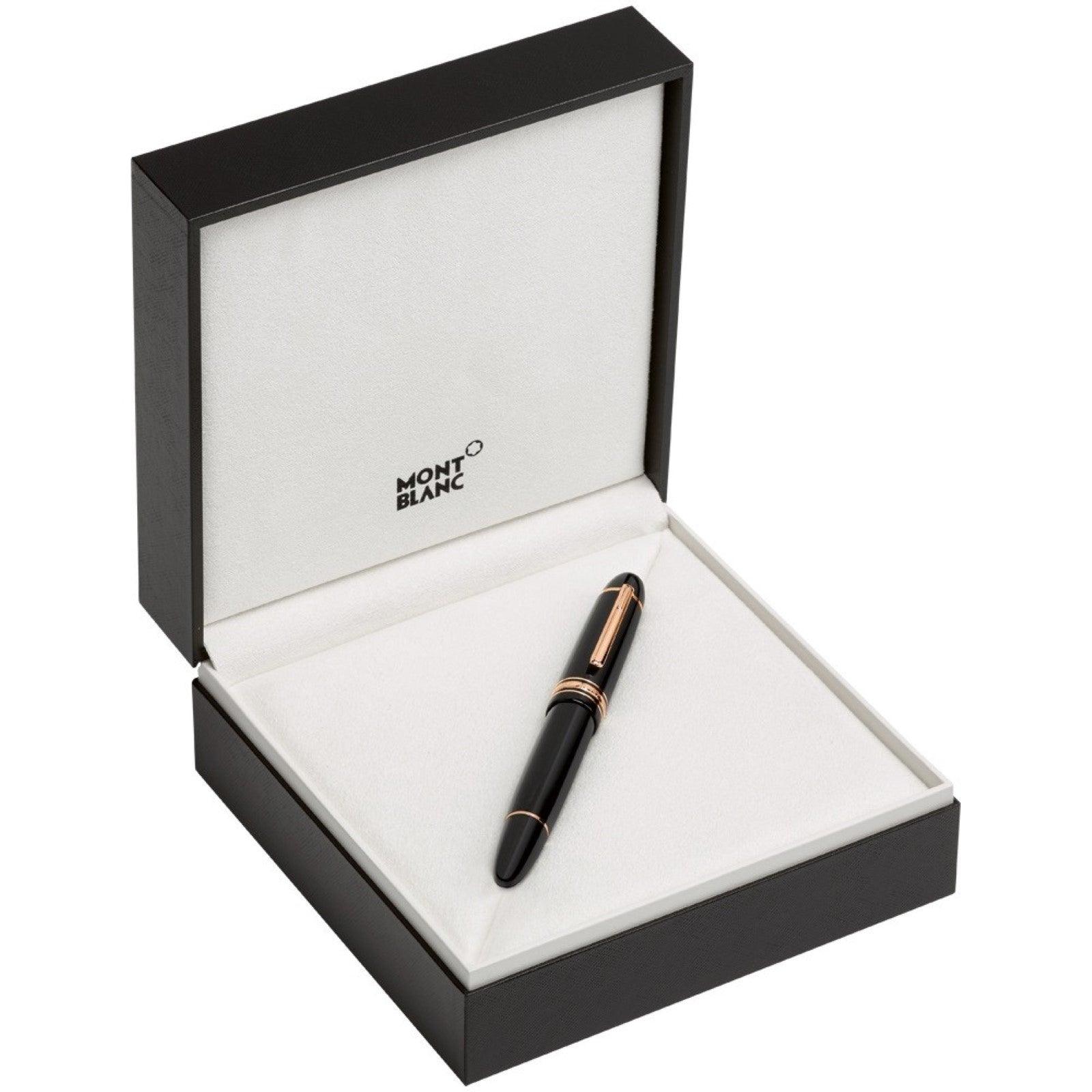 Montblanc penna stilografica Meisterstück Rose Gold-Coated 149 112666