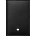 Montblanc porta biglietti da visita Meisterstuck nero azzurro 118305