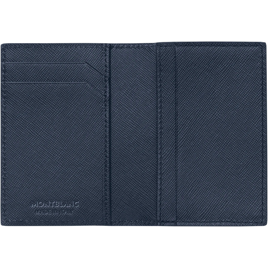 Montblanc porta biglietti da visita Montblanc Sartorial blu 128590