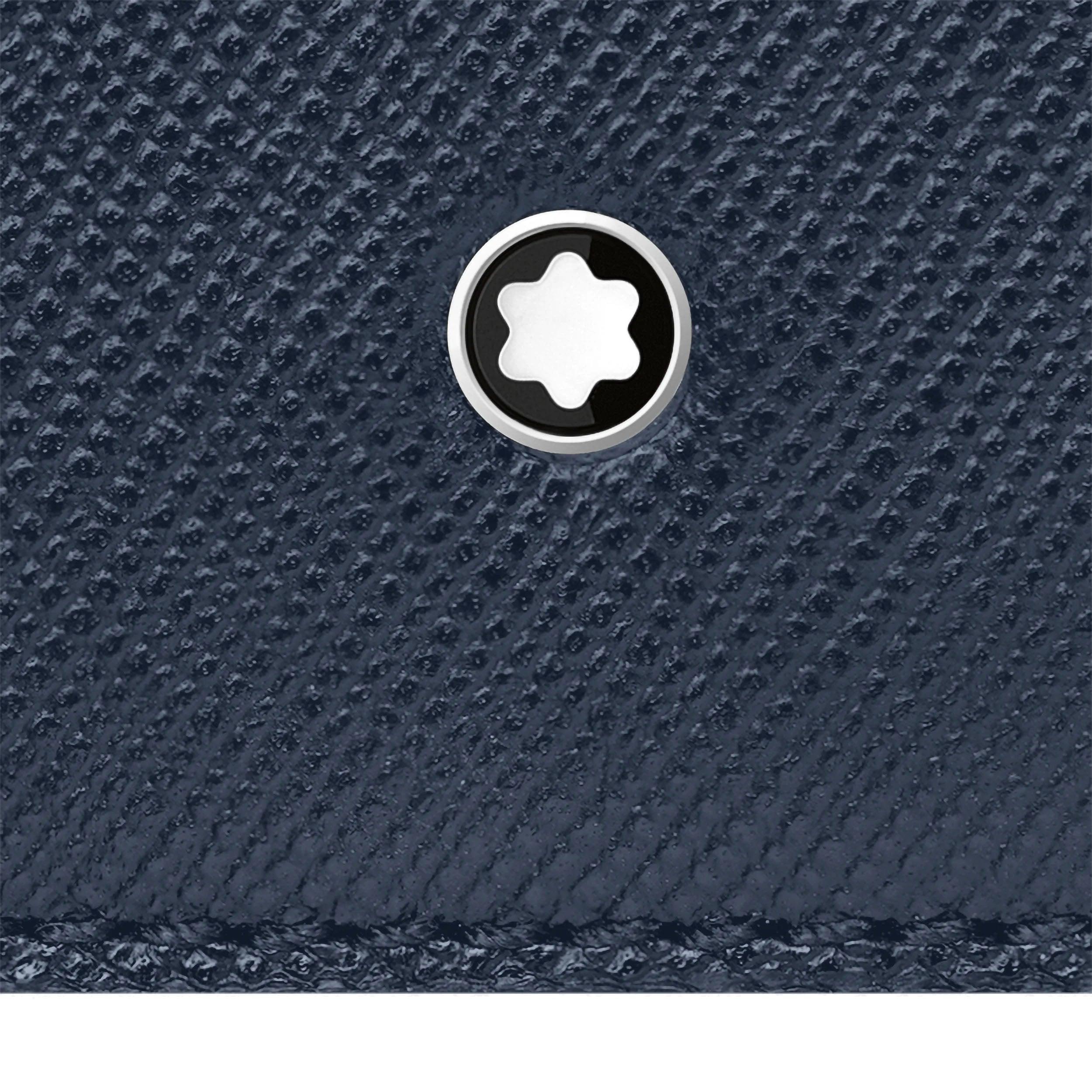 Montblanc porta biglietti da visita Montblanc Sartorial blu 128590