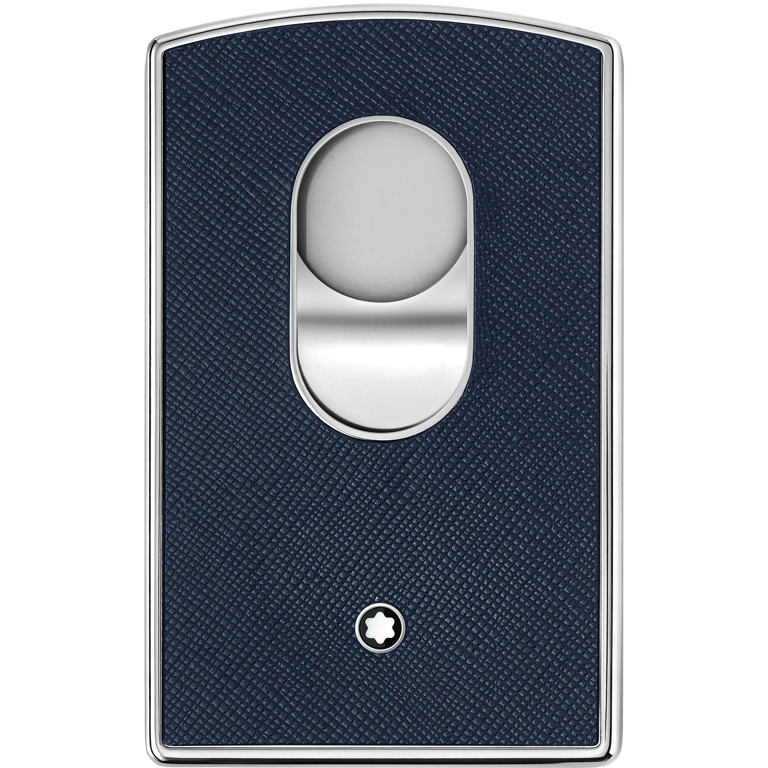 Montblanc porta biglietti da visita rigido Montblanc Sartorial blu 128592