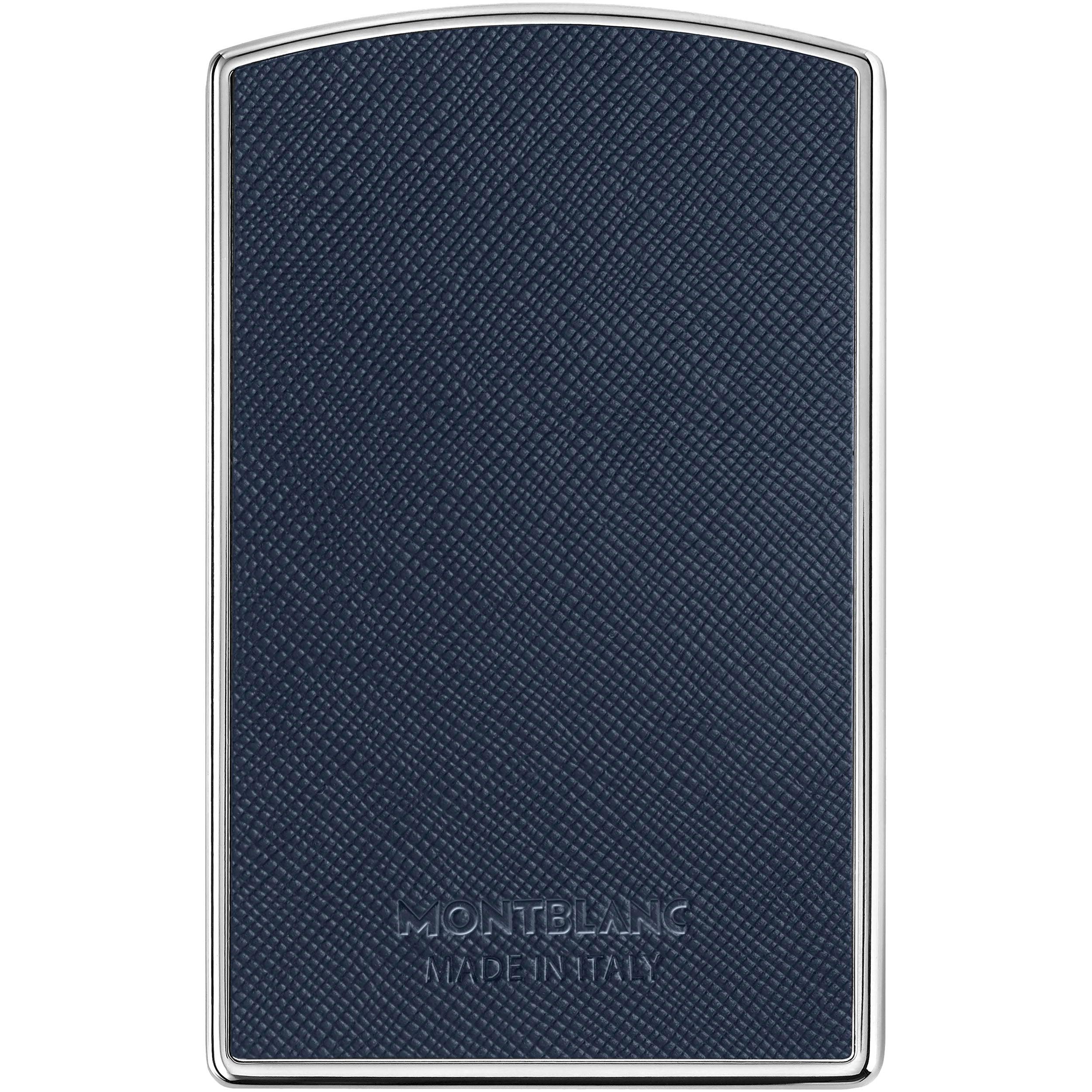 Montblanc porta biglietti da visita rigido Montblanc Sartorial blu 128592