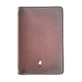 Montblanc porta biglietti da vista con soffietto a U Meisterstück Sfumato bordeaux 123727