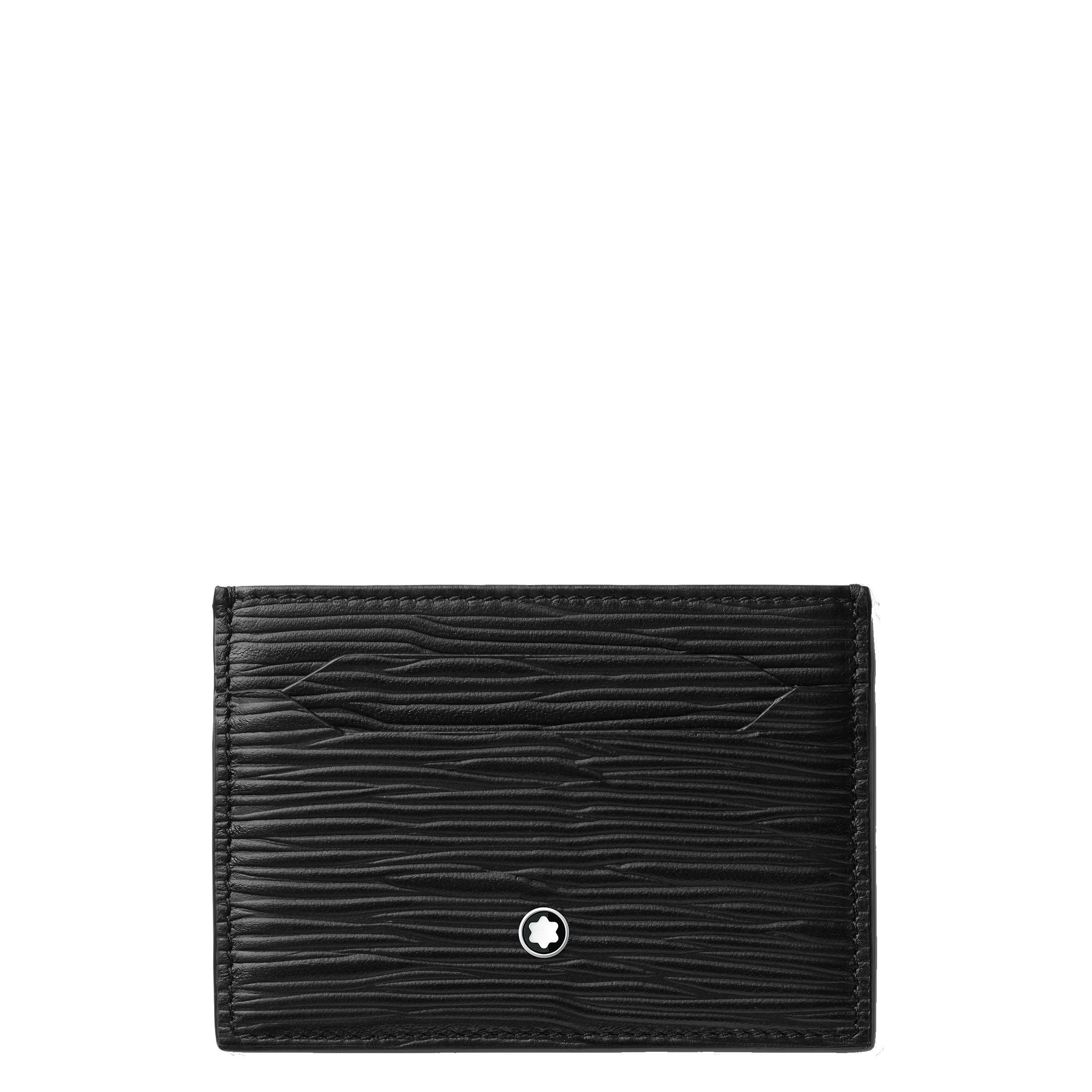 Montblanc porta carte 5 scomparti Meisterstück 4810 nero 130930
