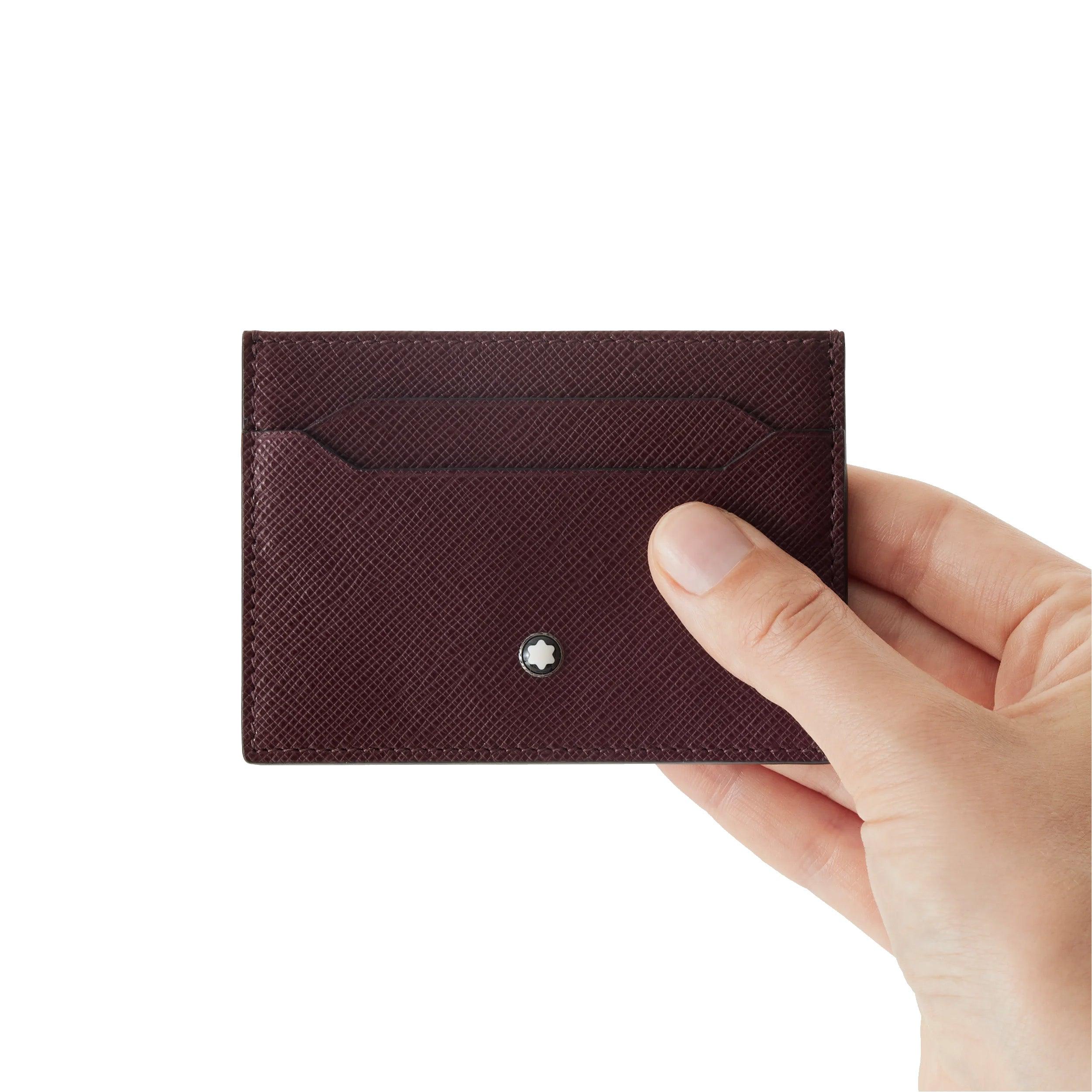 Montblanc porta carte 5 scomparti Montblanc Sartorial bordeaux 130827