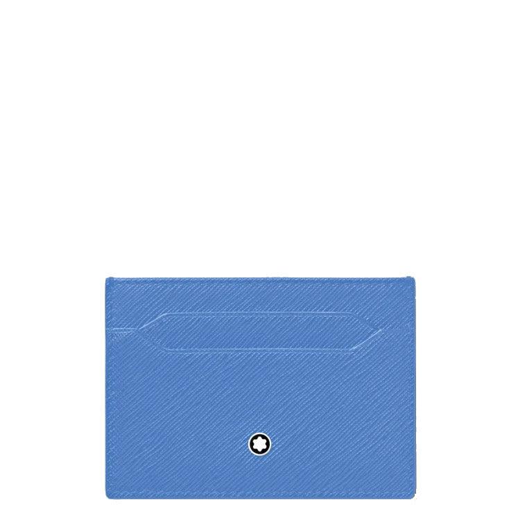 Montblanc porta carte 5 scomparti Sartorial Dusty Blue 198245