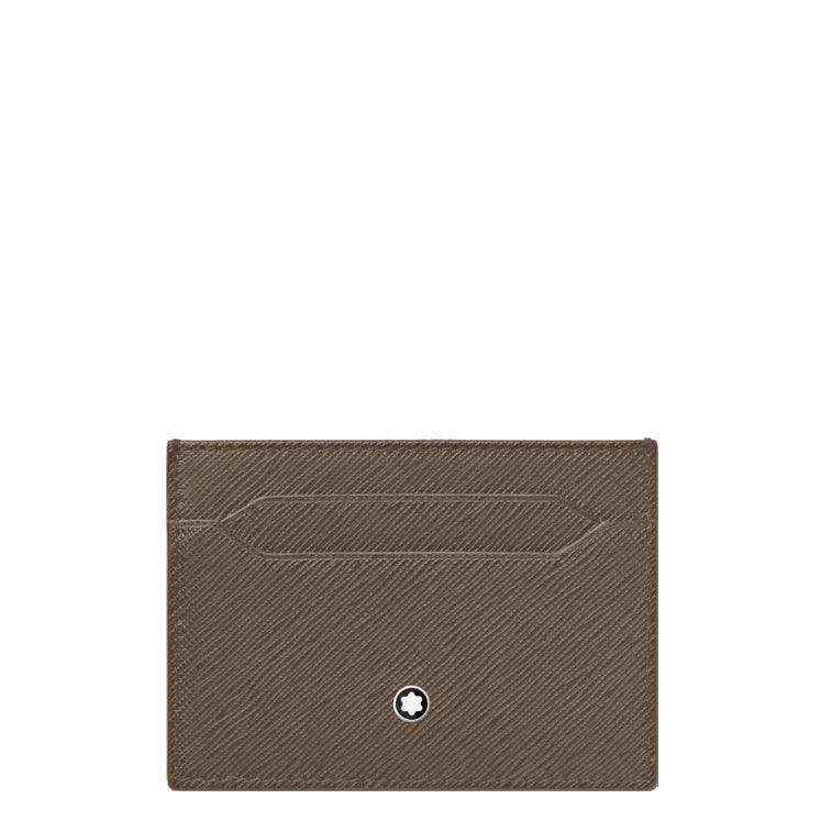 Montblanc porta carte 5 scomparti Sartorial marrone 198243