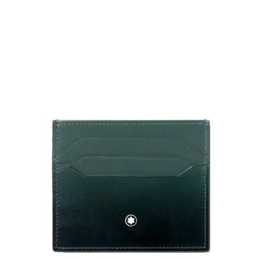Montblanc porta carte 6 scomparti Meisterstück verde britannico 198275
