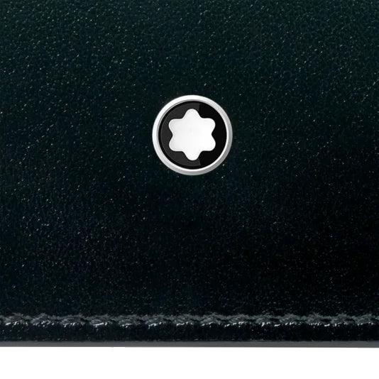 Montblanc porta carte 6 scomparti Meisterstück verde britannico 198275