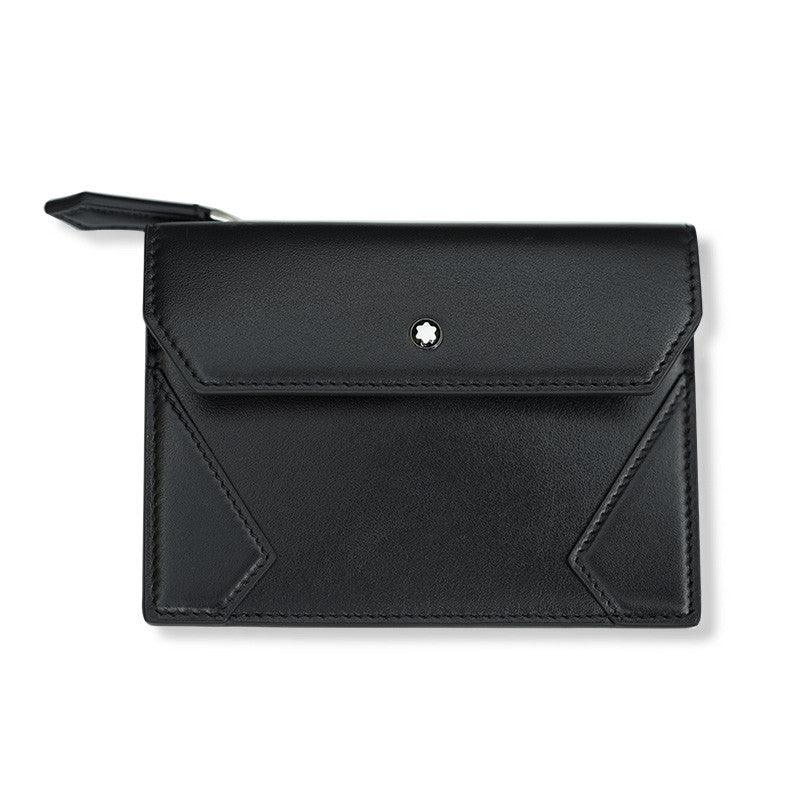 Montblanc porta carte con cerniera Meisterstück nero 129907