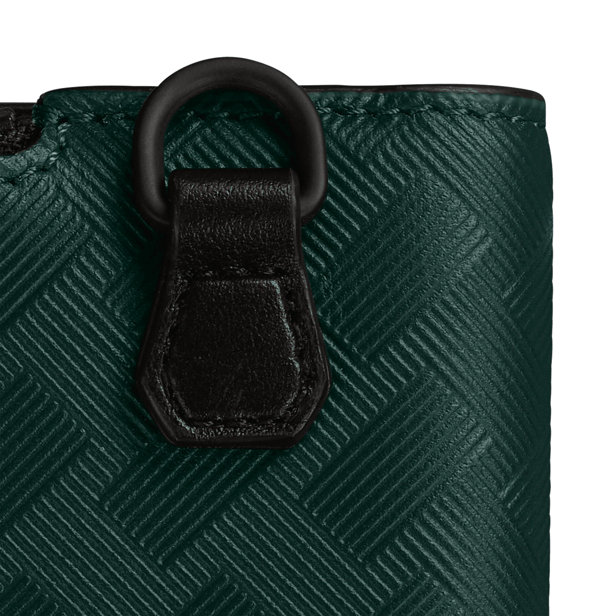 Montblanc porta carte di credito 3 scomparti con cerniera Montblanc Extreme 3.0 verde 130461