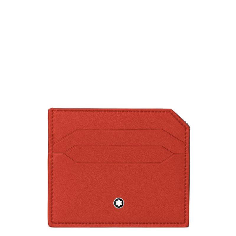Montblanc porta carte di credito 6 scomparti Montblanc Soft coral 198035