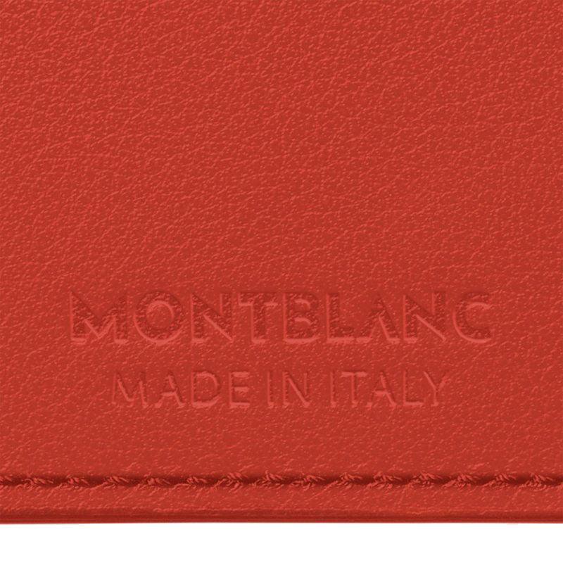 Montblanc porta carte di credito 6 scomparti Montblanc Soft coral 198035