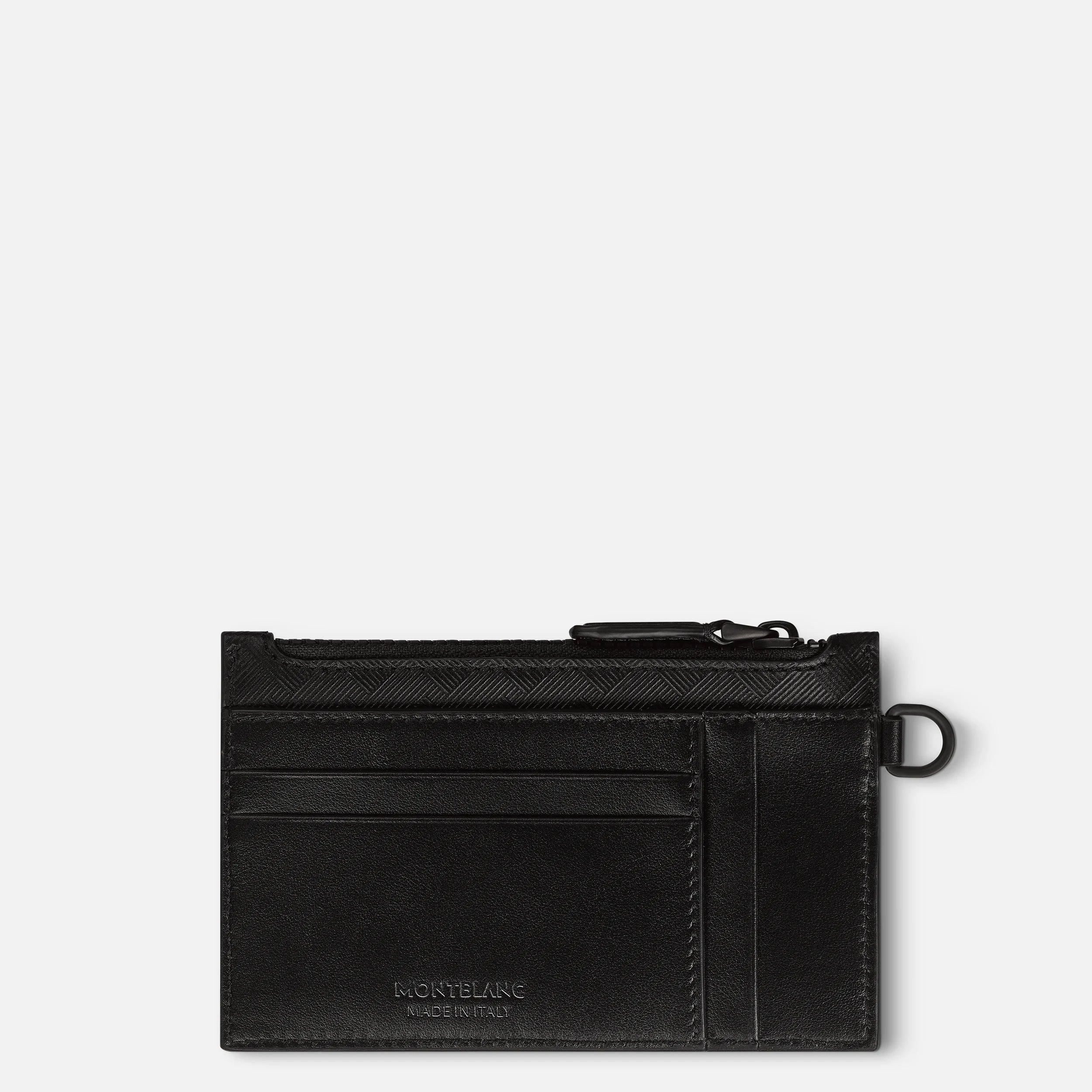 Montblanc porta carte di credito a 8 scomparti con cerniera Montblanc Extreme 3.0 nero 129976