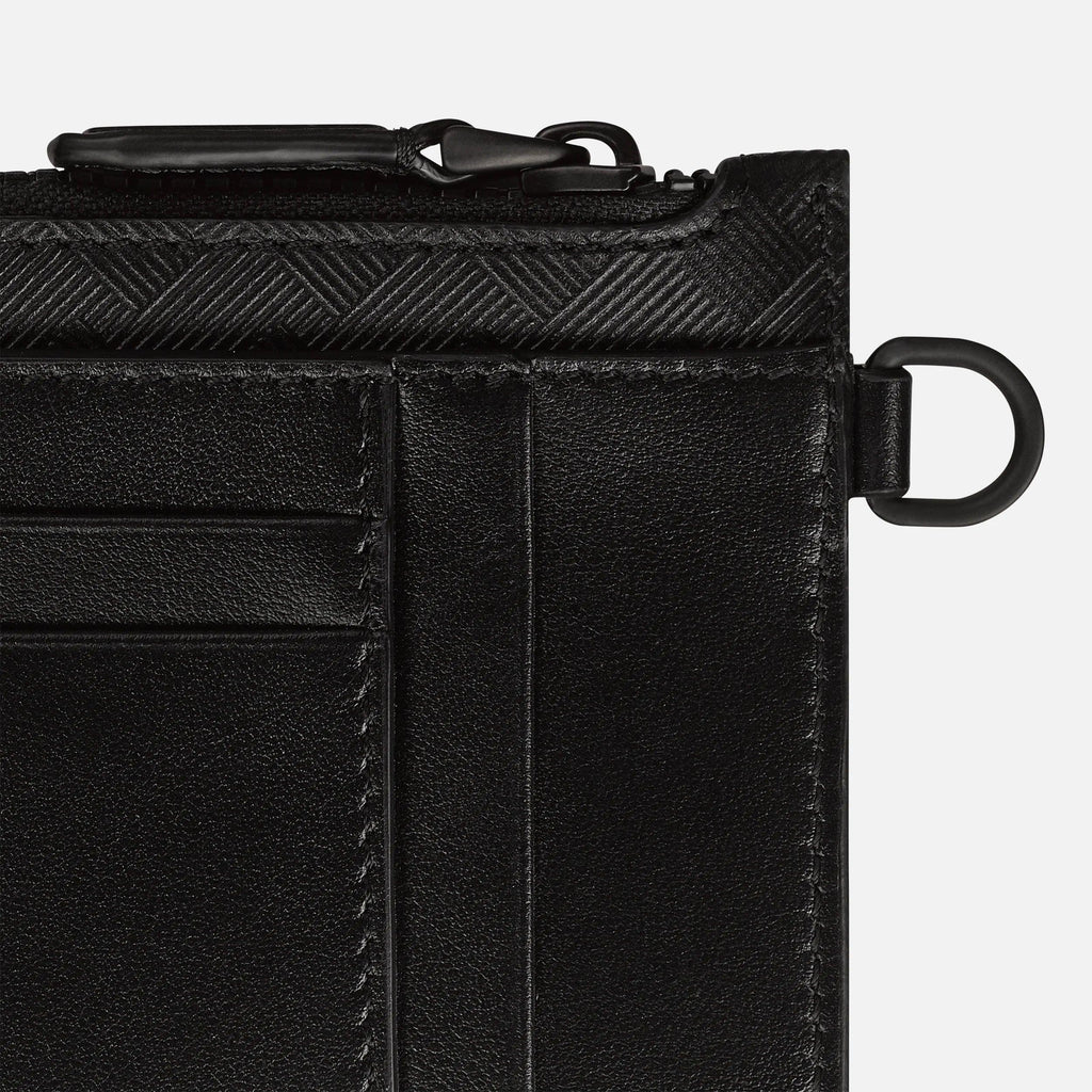 Montblanc porta carte di credito a 8 scomparti con cerniera Montblanc Extreme 3.0 nero 129976