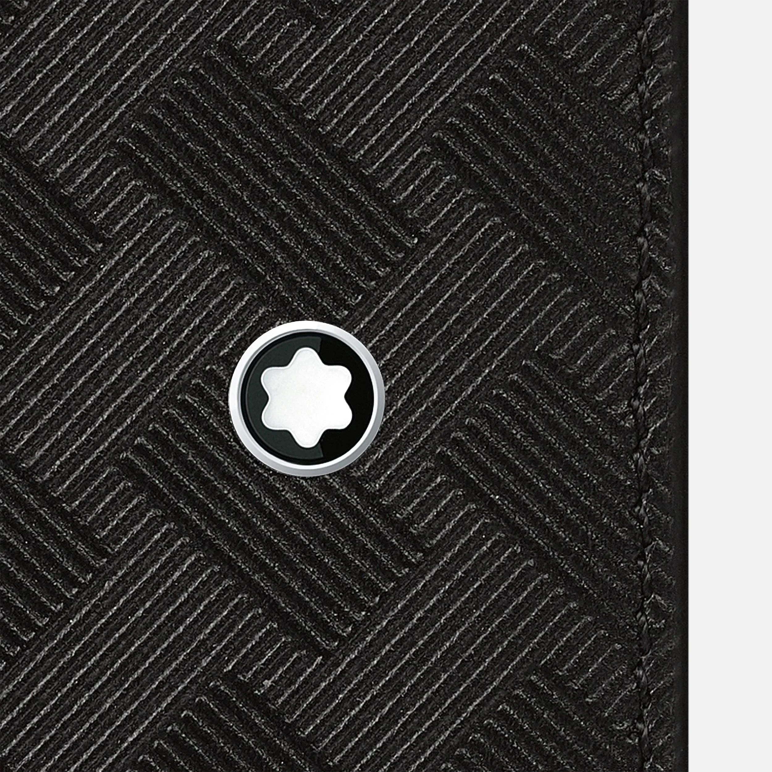 Montblanc porta carte di credito a 8 scomparti con cerniera Montblanc Extreme 3.0 nero 129976