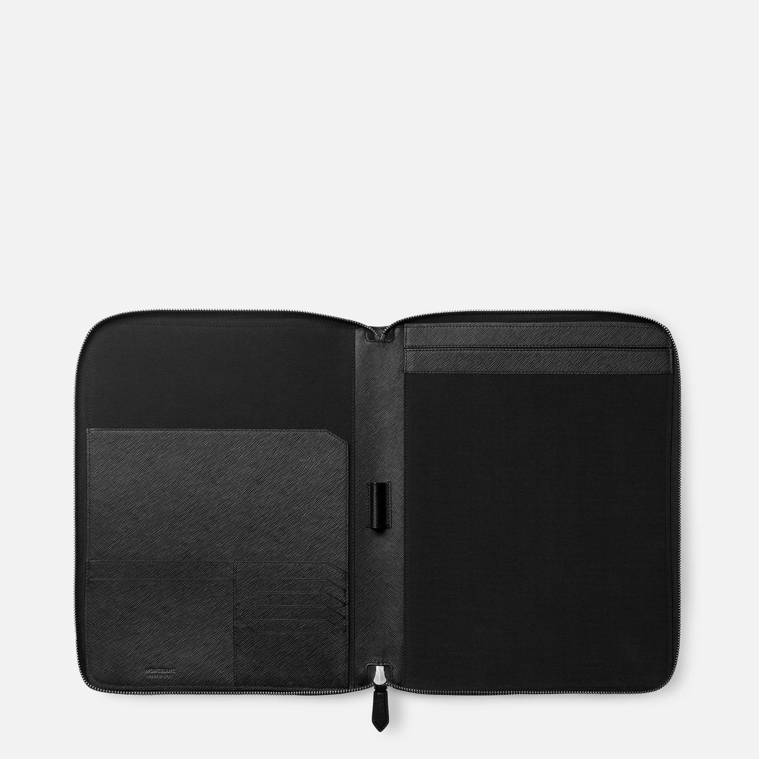 Montblanc portablocco A4 con cerniera Montblanc Sartorial nero 130840