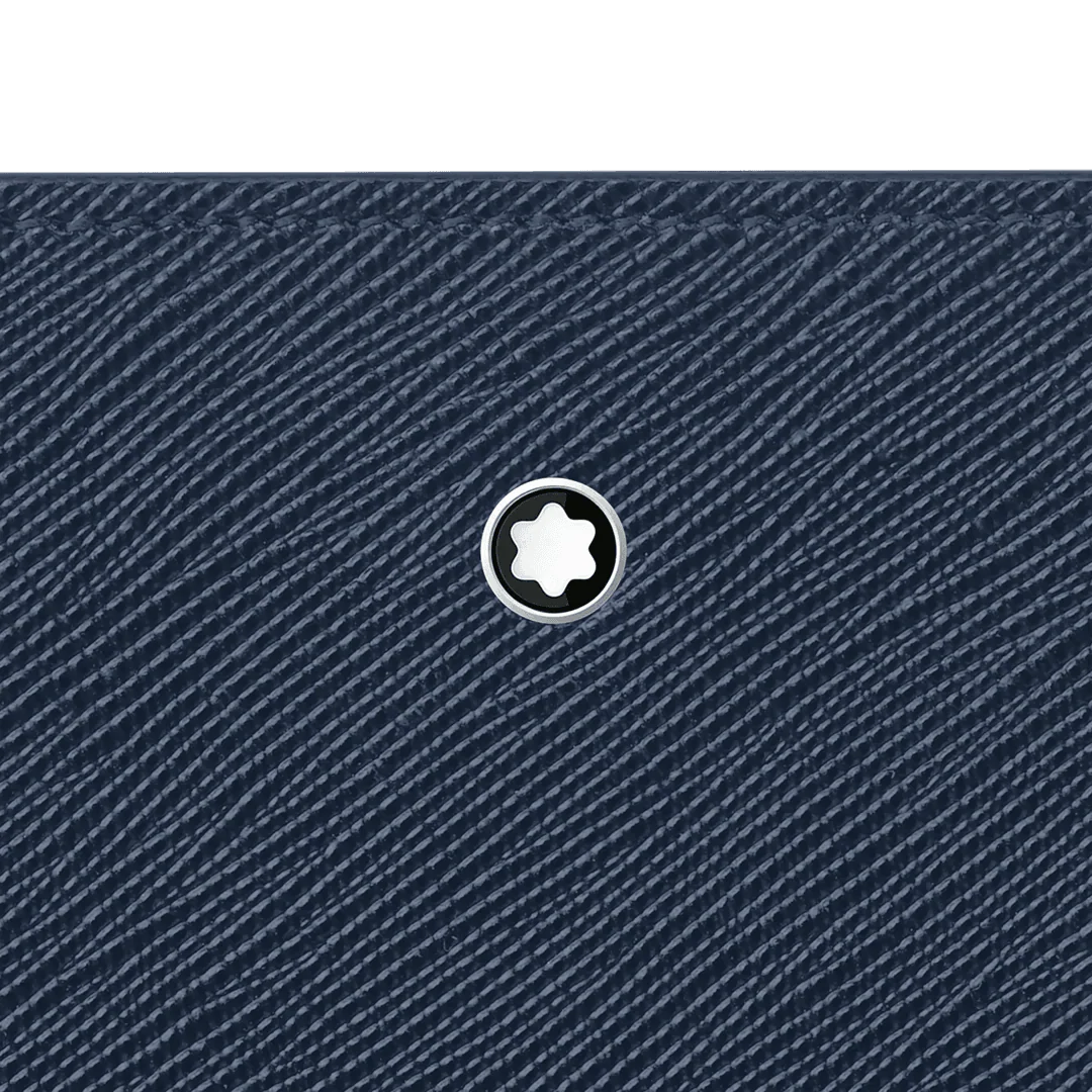 Montblanc portablocco grande con cerniera Montblanc Sartorial blu 128663