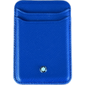 Montblanc portacarte 2 scomparti per iPhone con Apple MagSafe Sartorial blu 130815