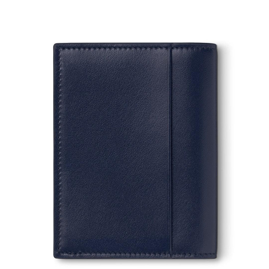 Montblanc portacarte Meisterstück 4cc Ink blue 131693
