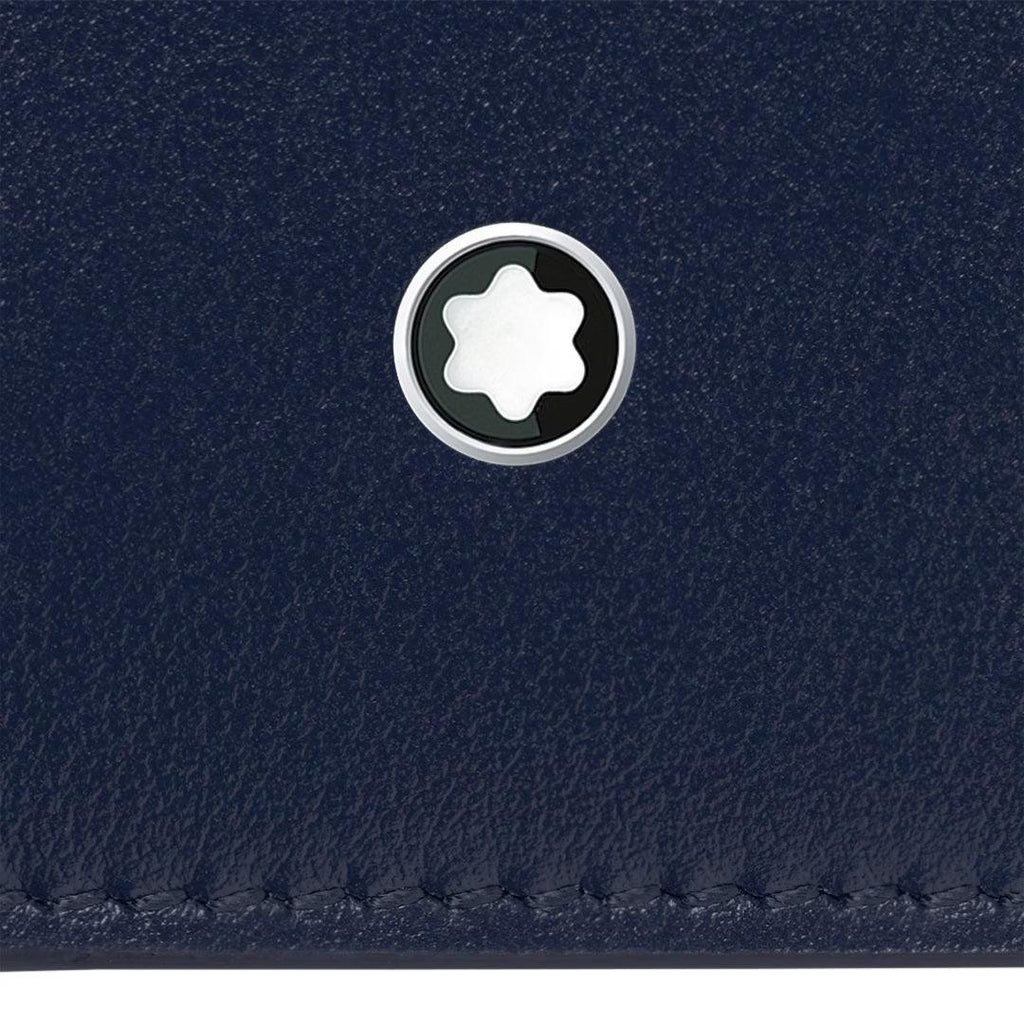 Montblanc portacarte Meisterstück 4cc Ink blue 131693