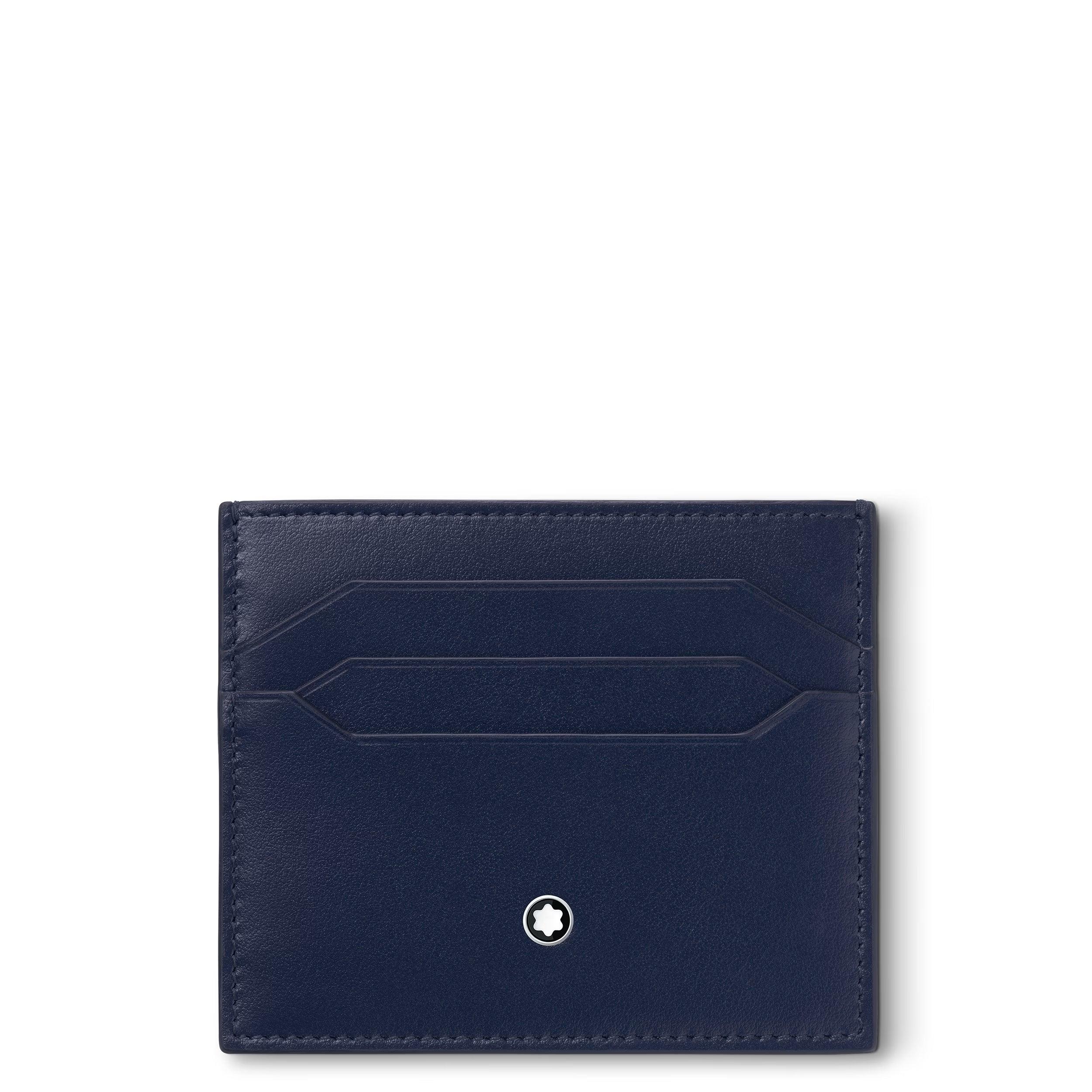 Montblanc portacarte Meisterstück 6cc Ink blue 131694