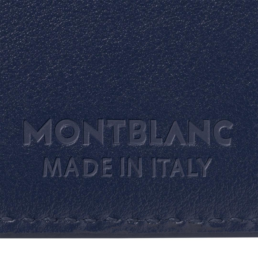 Montblanc portacarte Meisterstück 6cc Ink blue 131694