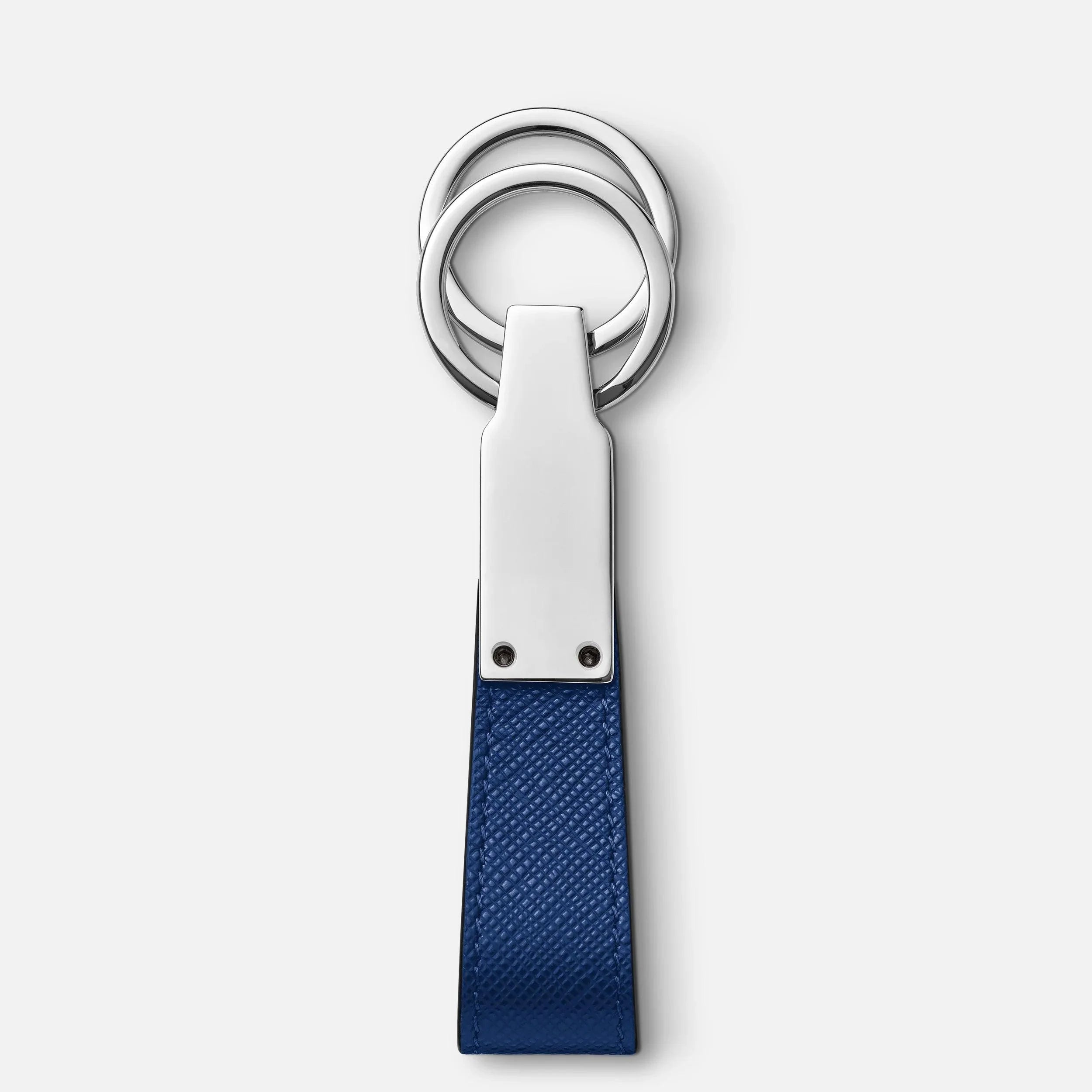 Montblanc portachiavi con passante Montblanc Sartorial blu 130817