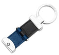 Montblanc portachiavi con sistema a perno nero/blu indaco 118696