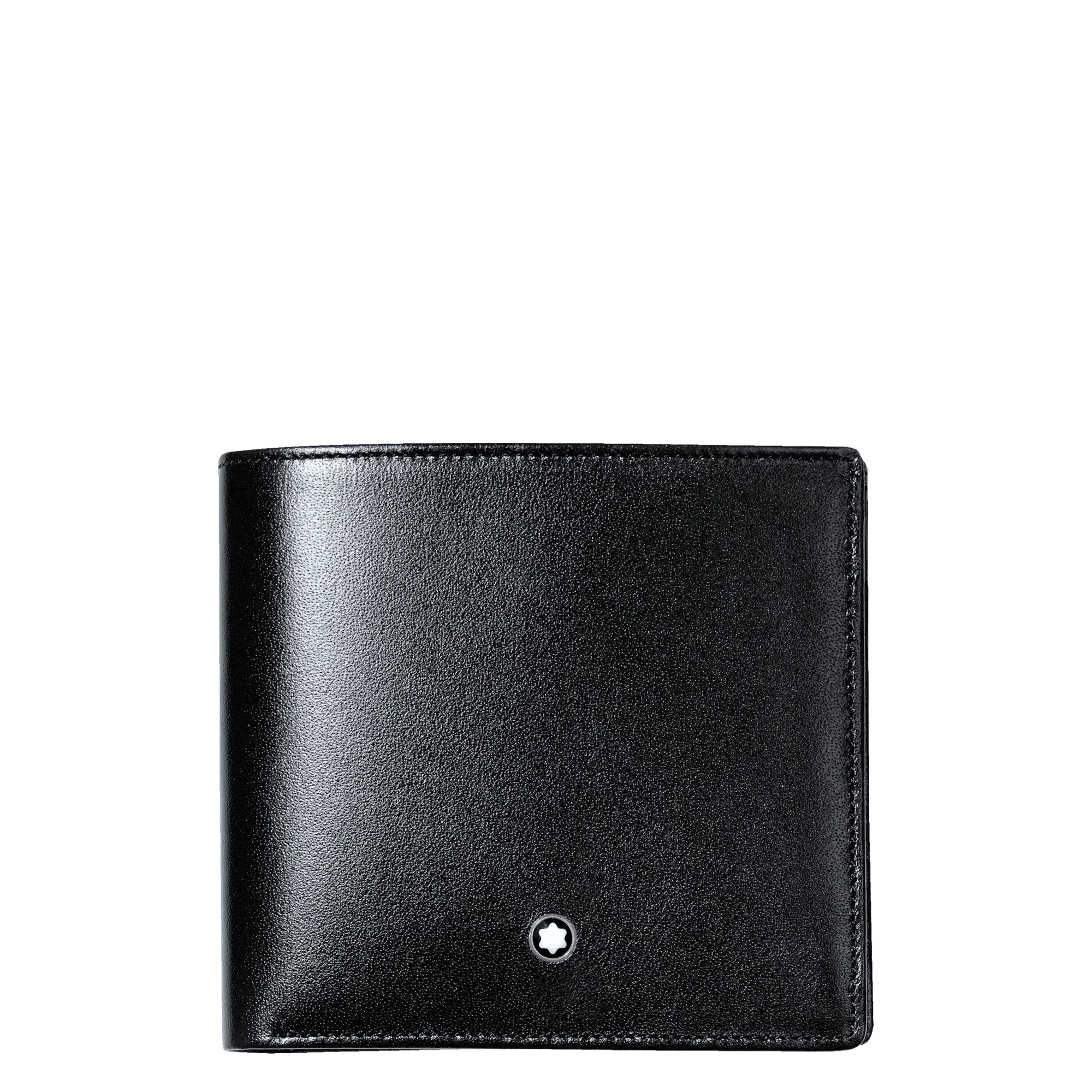 Montblanc portafoglio 11 scomparti con tasca trasparente Meisterstück nero 130071