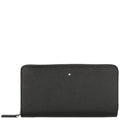 Montblanc portafoglio 12 scomparti con cerniera Sartorial nero 124190