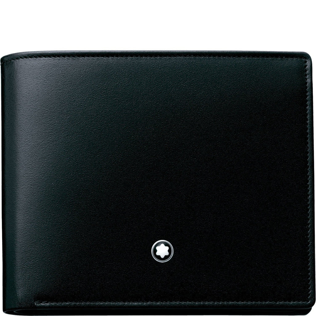 Montblanc portafoglio 12 scomparti Meisterstück nero 103384