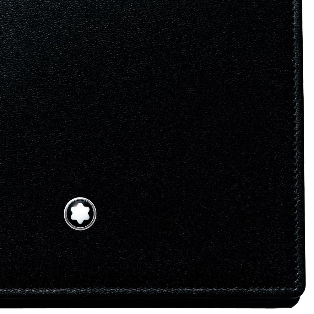 Montblanc portafoglio 12 scomparti Meisterstück nero 103384