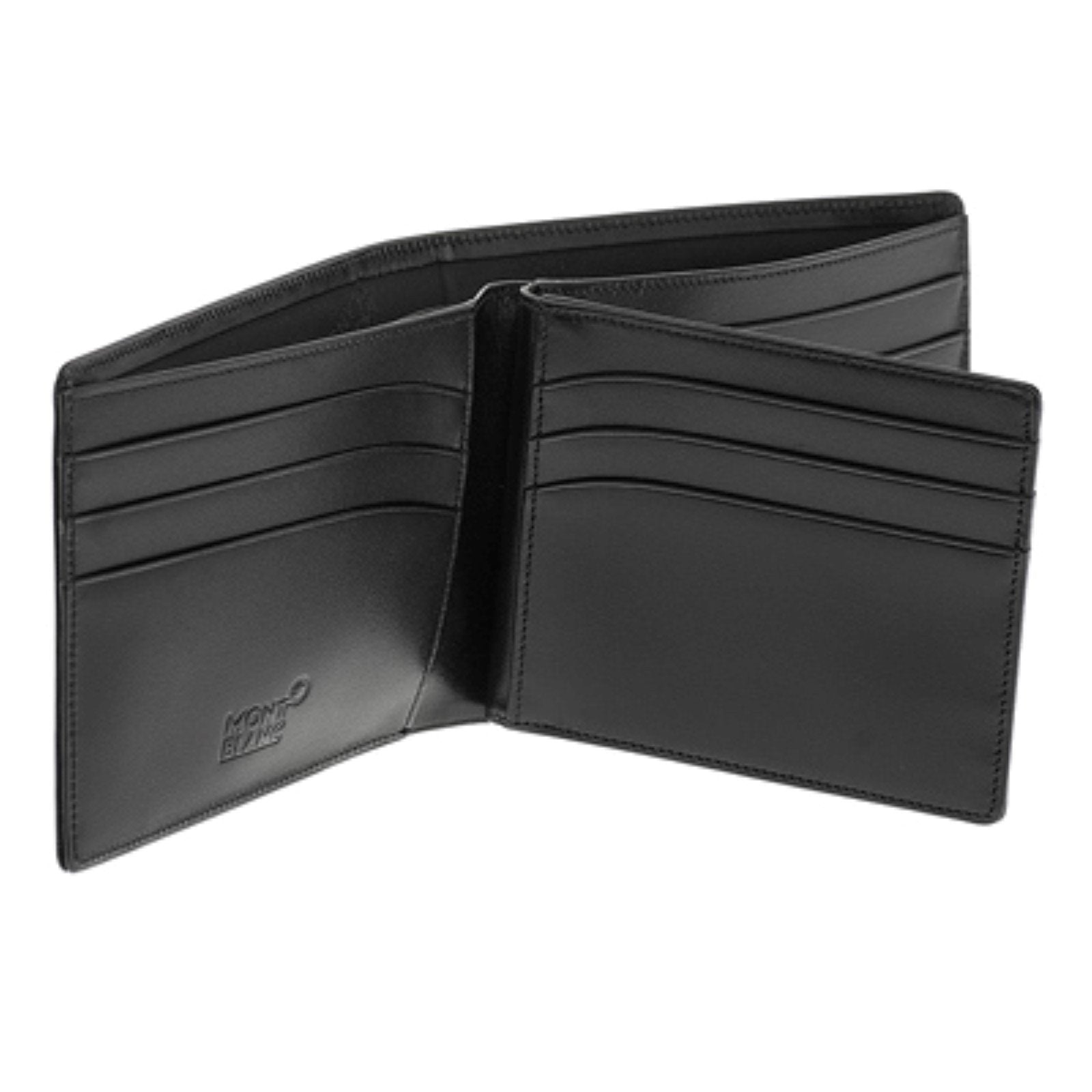Montblanc portafoglio 12 scomparti Meisterstück nero 103384