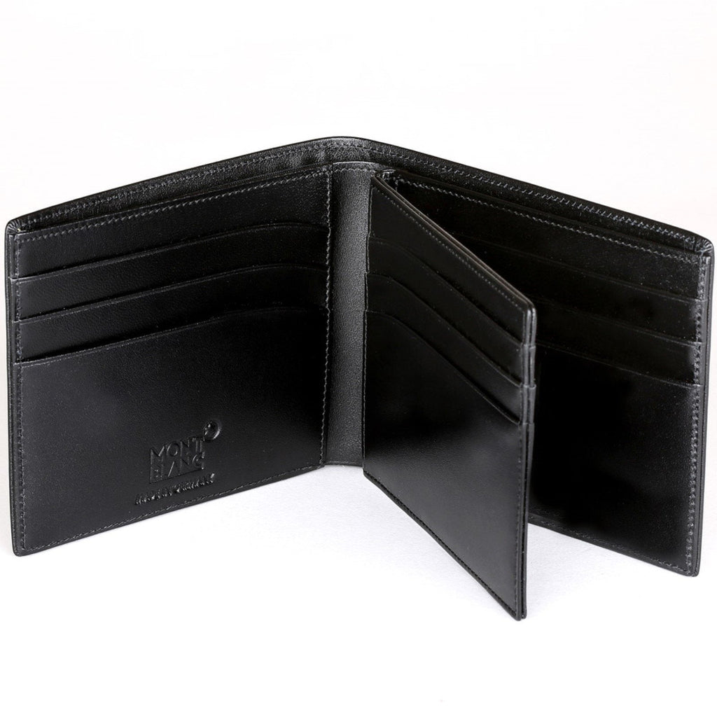 Montblanc portafoglio 12 scomparti Meisterstück nero 103384