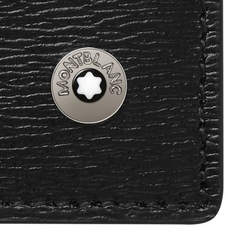 Montblanc portafoglio 4 scomparti con portamonete 4810 Westside nero 114693