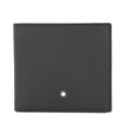 Montblanc portafoglio 4 scomparti con portamonete Meisterstück Soft Grain nero 126253
