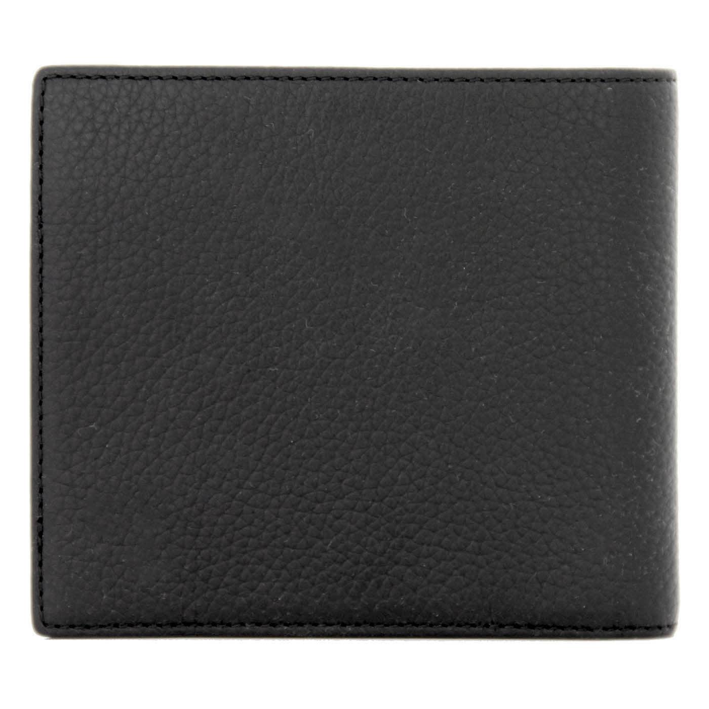 Montblanc portafoglio 4 scomparti con portamonete Meisterstück Soft Grain nero 126253