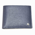 Montblanc portafoglio 6 scomparti 4810 Westside blu 118653