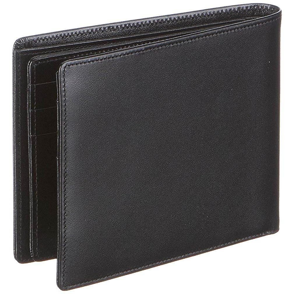 Montblanc portafoglio 6 scomparti con 2 tasche trasparenti Meisterstück nero 16354