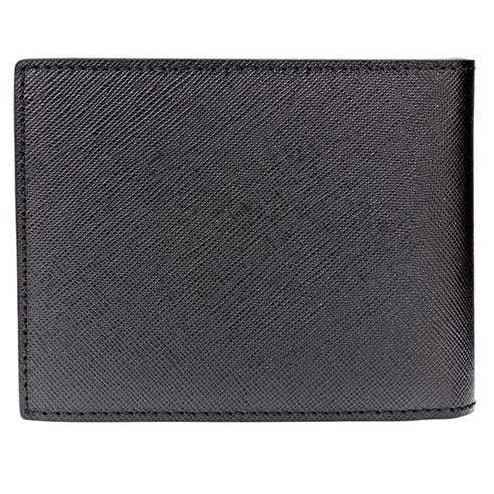 Montblanc portafoglio 6 scomparti con 2 tasche trasparenti Sartorial nero 113220