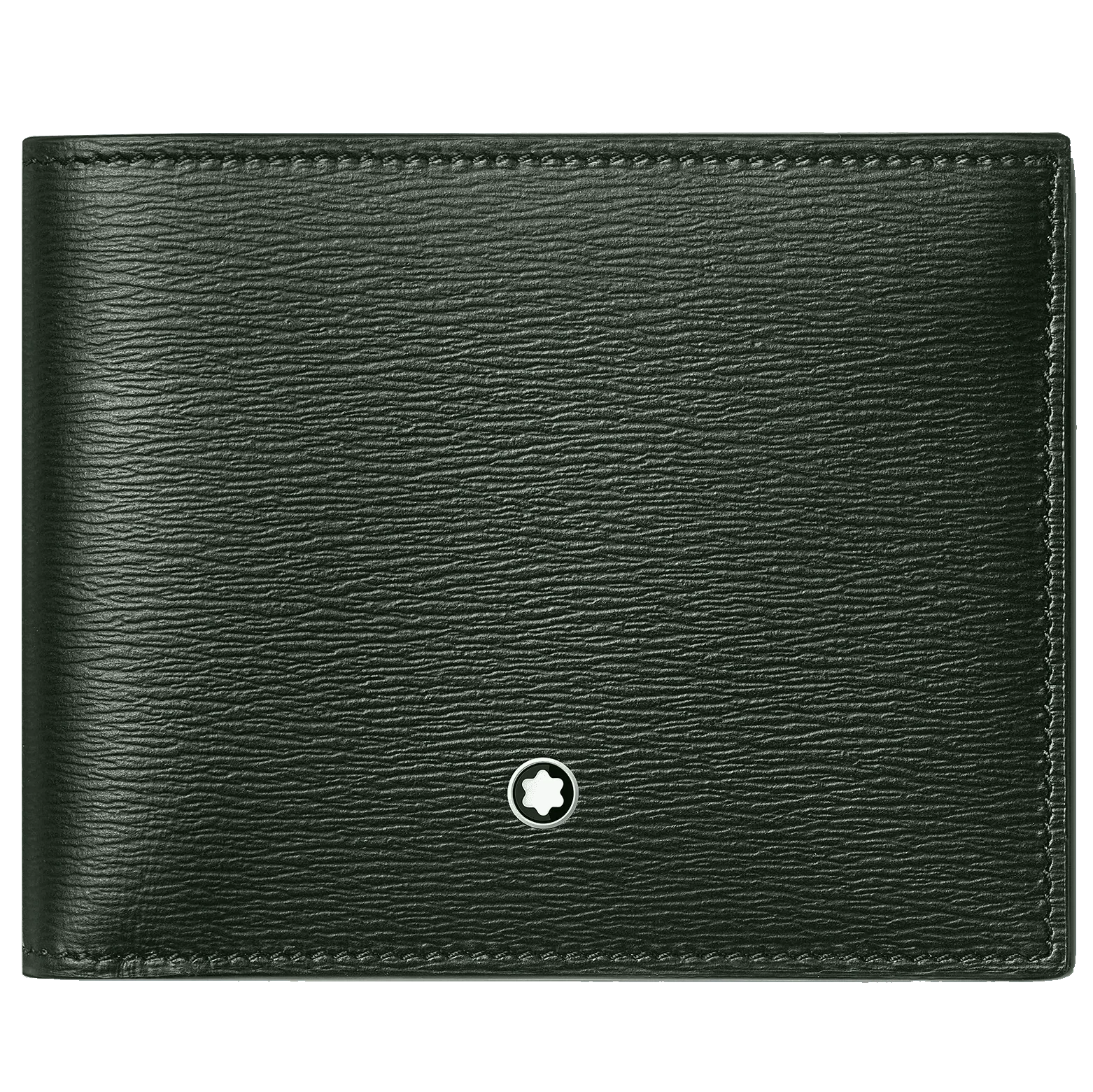 Montblanc portafoglio 6 scomparti Meisterstück 4810 Deep Forest verde 129243