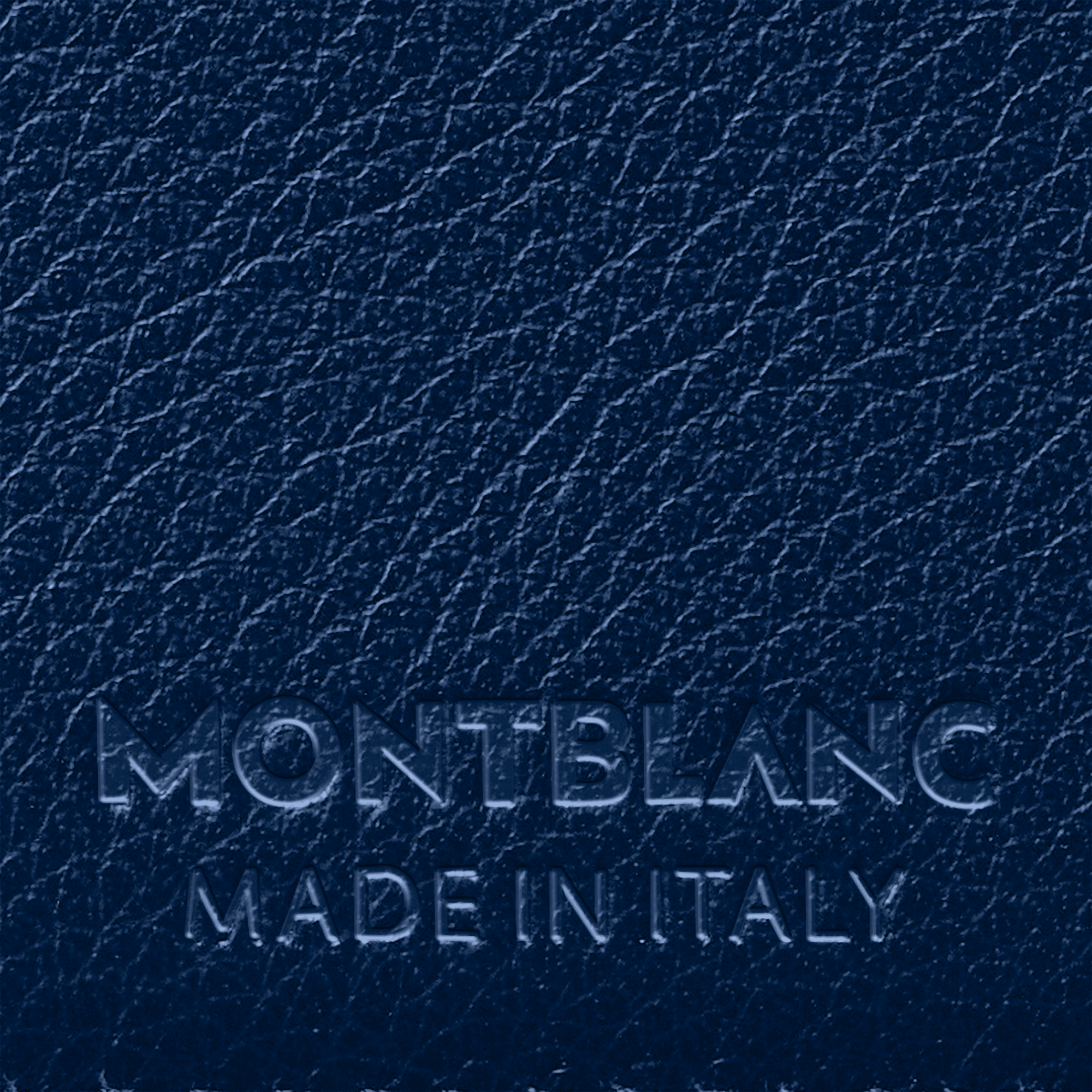 Montblanc portafoglio 6 scomparti Meisterstück Selection Soft blu 130059