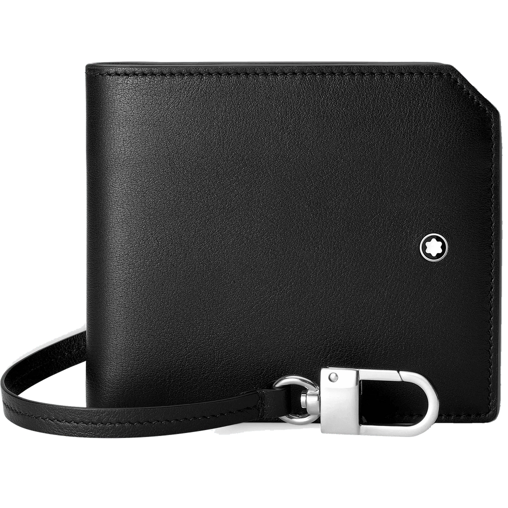 Montblanc portafoglio 6 scomparti Meisterstück Selection Soft nero 129699