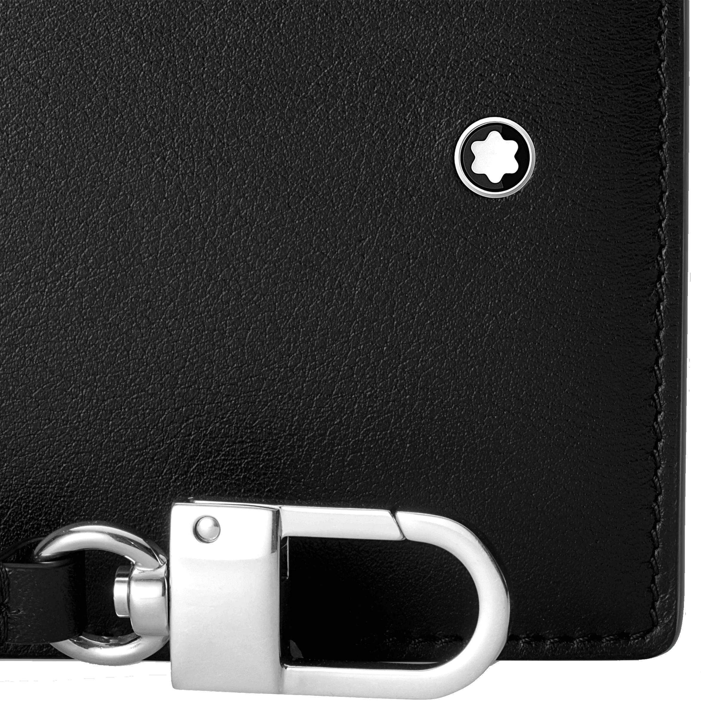 Montblanc portafoglio 6 scomparti Meisterstück Selection Soft nero 129699