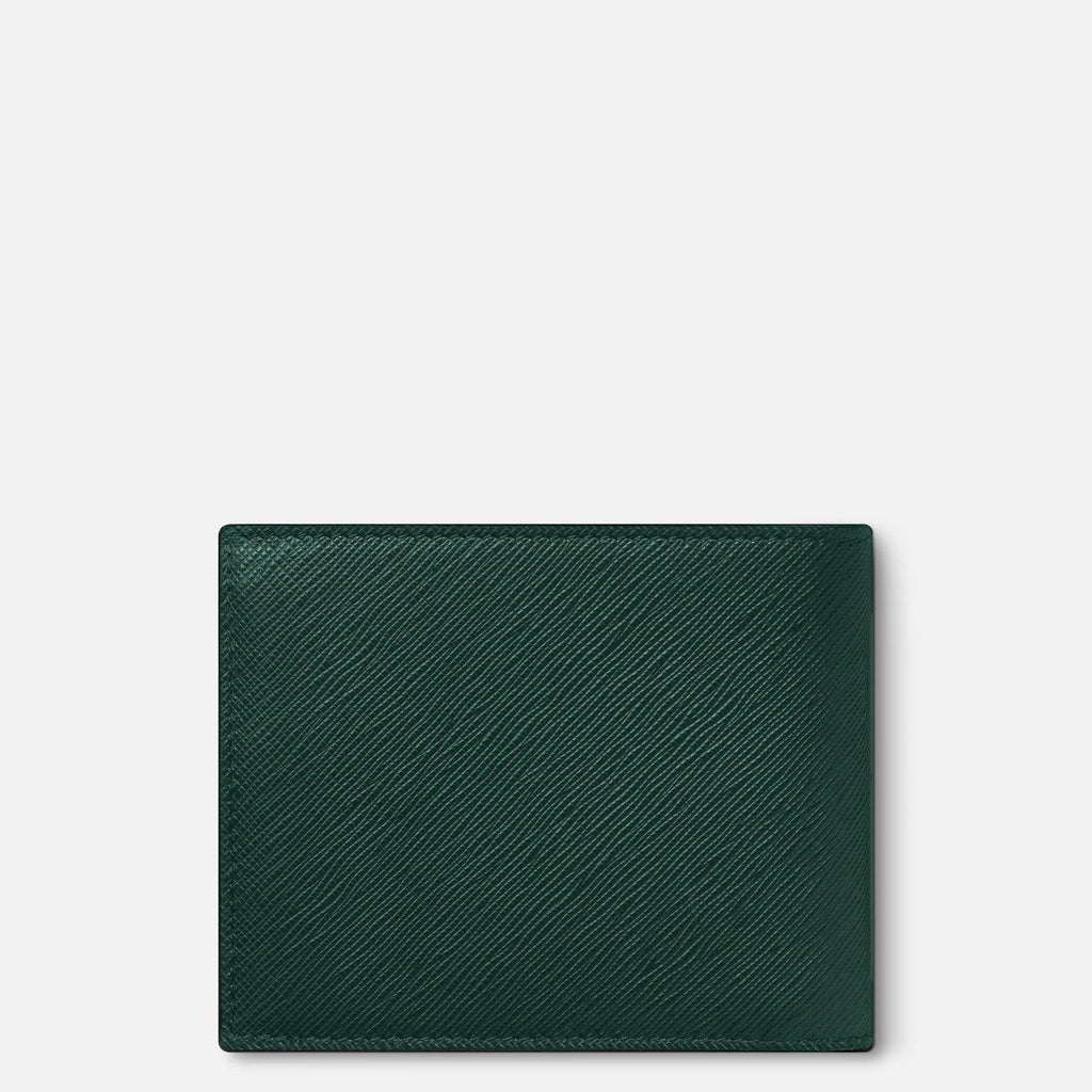 Montblanc portafoglio 6 scomparti Montblanc Sartorial verde inglese smeraldo 130821