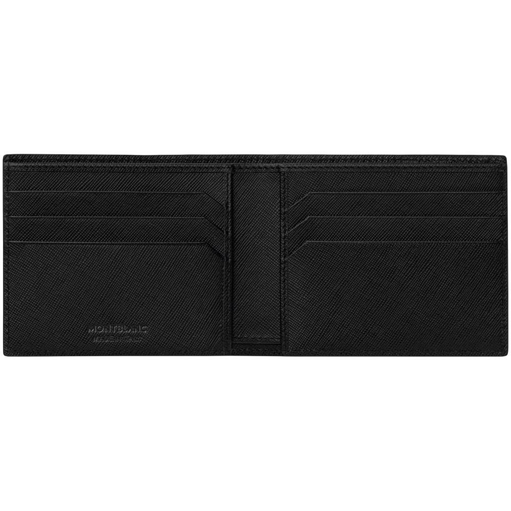 Montblanc portafoglio 6 scomparti Sartorial nero 113215