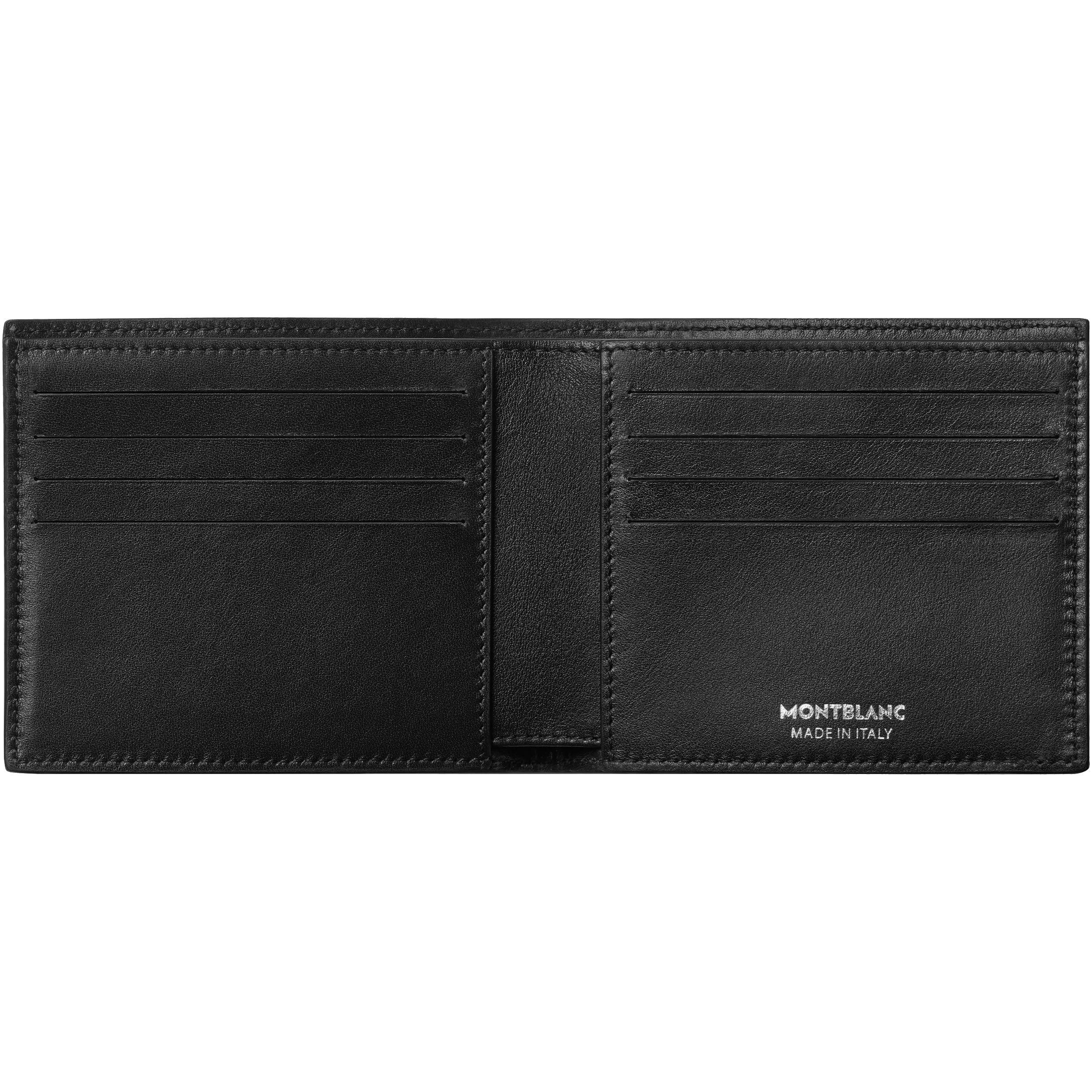 Montblanc portafoglio 8 scomparti Montblanc M_Gram 4810 nero 128638